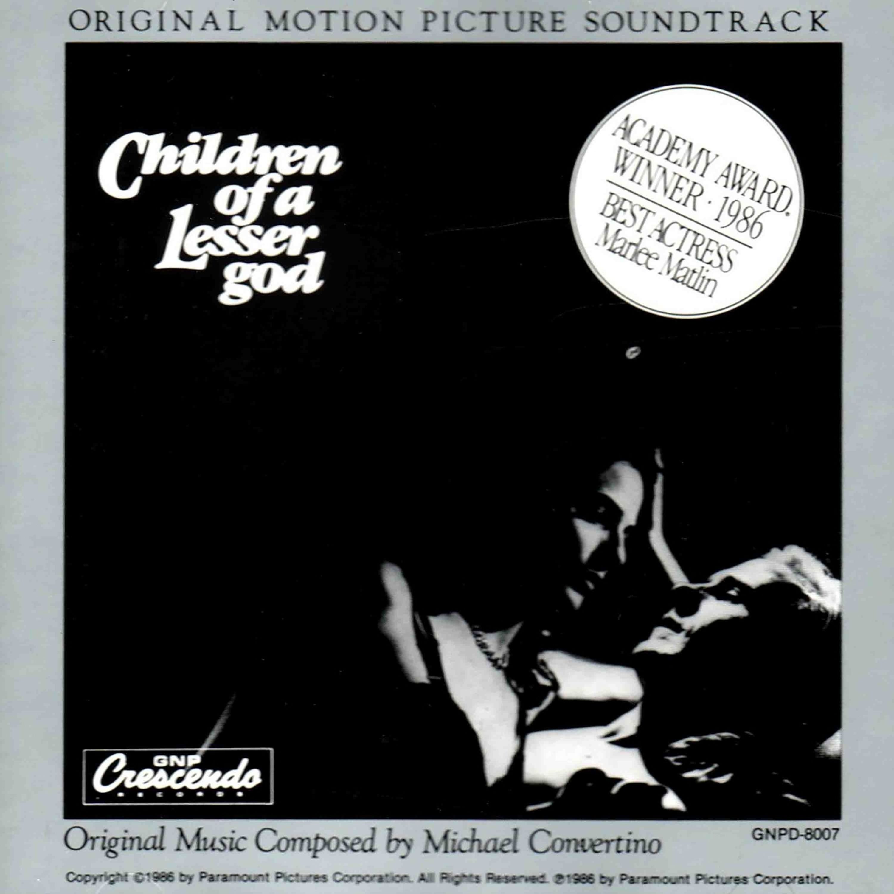 CD Michael Convertino - CHILDREN OF A LESSER GOD