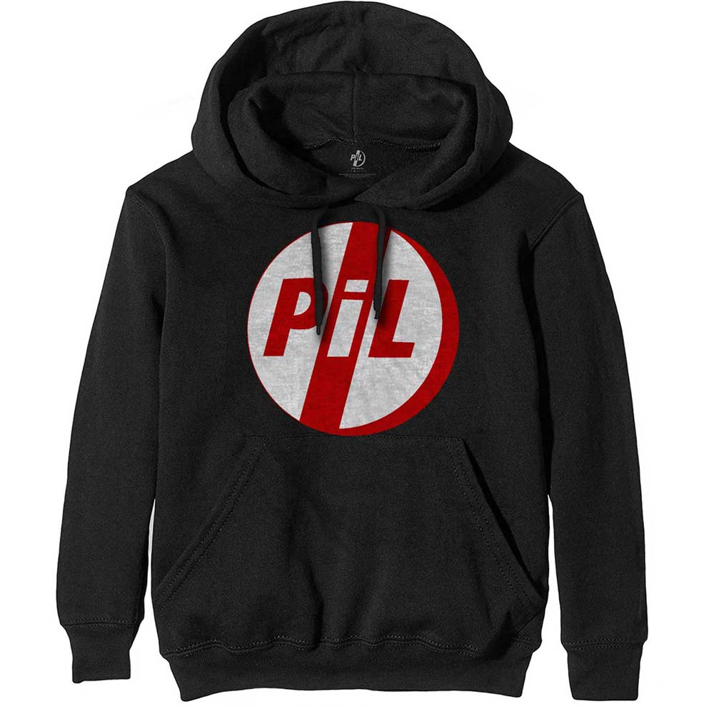 Mikina PIL Public Image Ltd - Logo, Unisex,Čierna,L