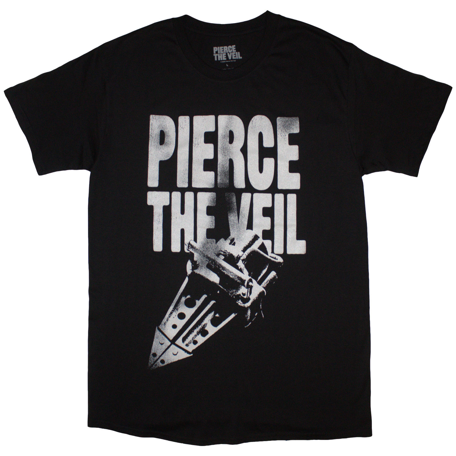 Tričko Pierce the Veil - Large Text, Unisex,Čierna,XXL