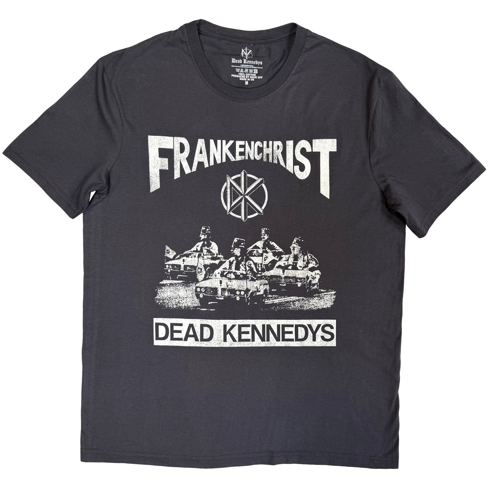 Tričko Dead Kennedys - Frankenchrist, Unisex,Šedá,M