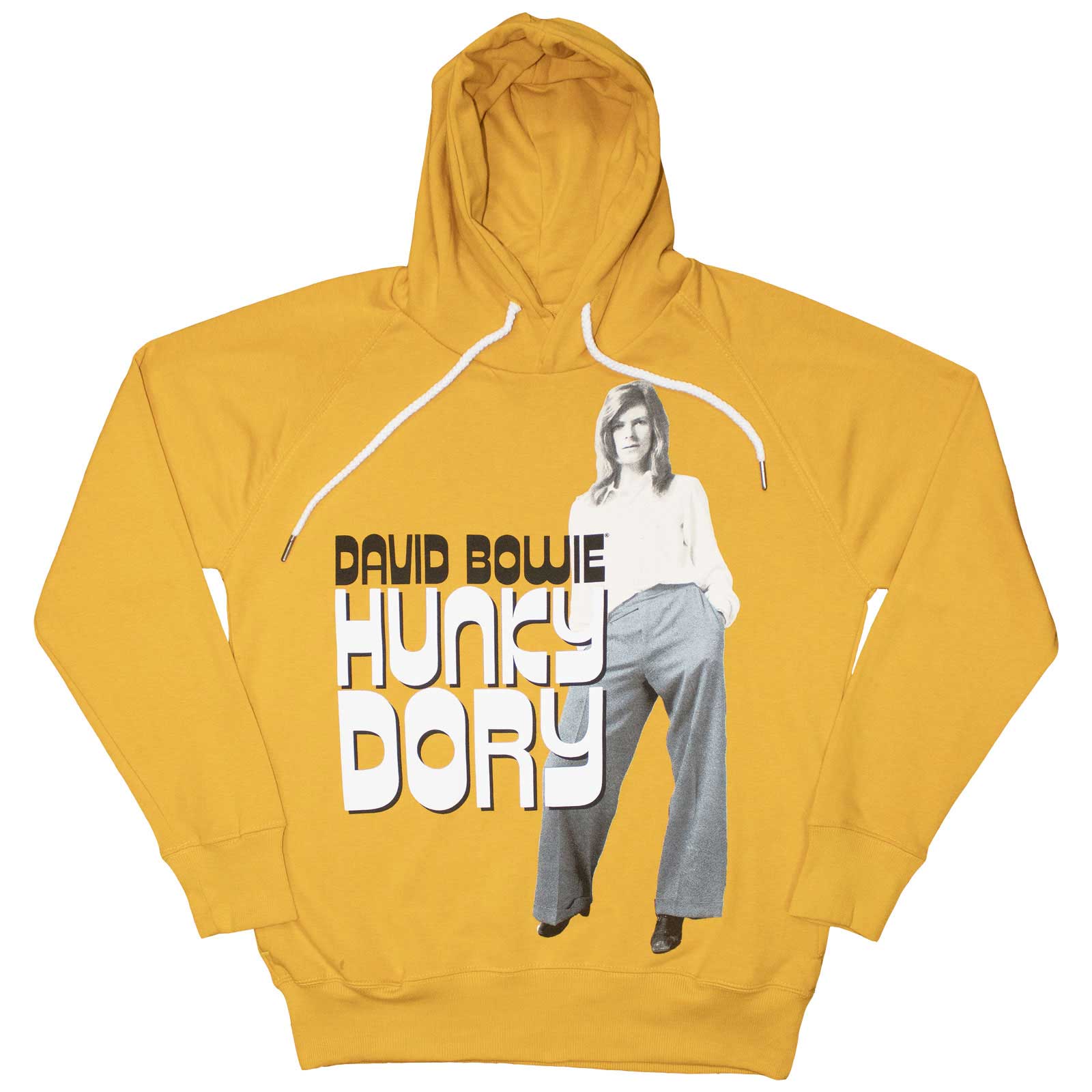 Mikina David Bowie - Hunky Dory 2, Unisex,Žltá,3XL