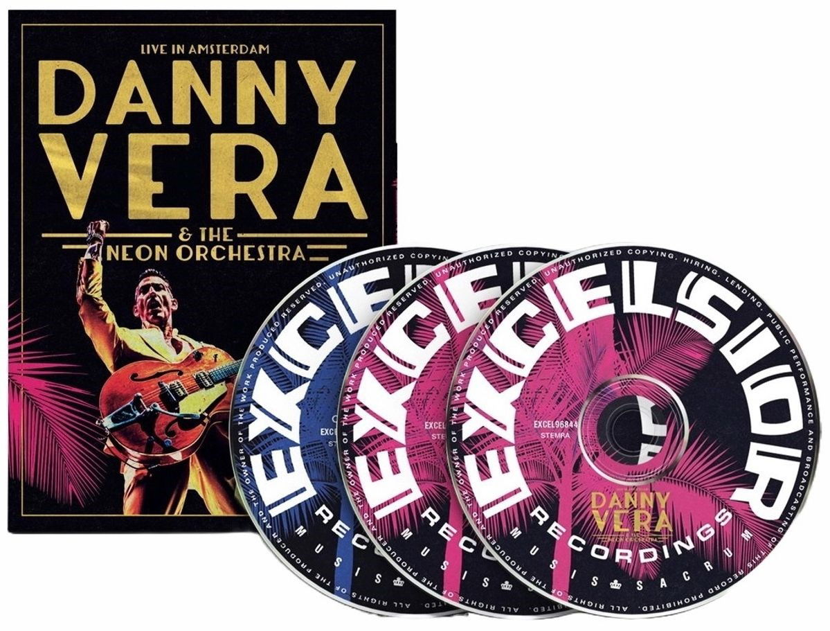 CD Danny Vera - LIVE IN AMSTERDAM (FT. THE NEON ORCHESTRA)