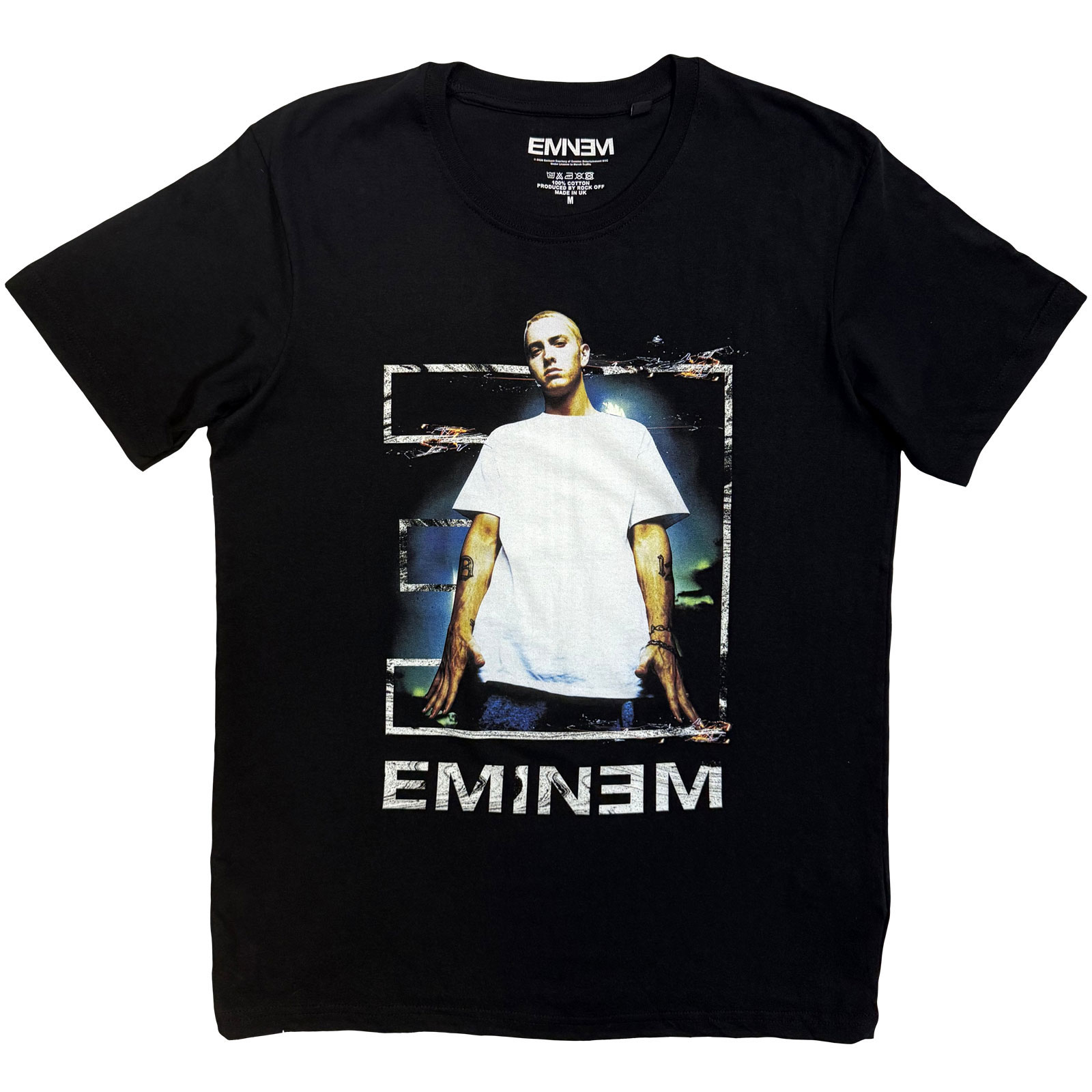 Tričko Eminem - Pose, Unisex,Čierna,XXL