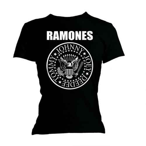 Tričko Ramones - Seal, Žena,Čierna,XXL