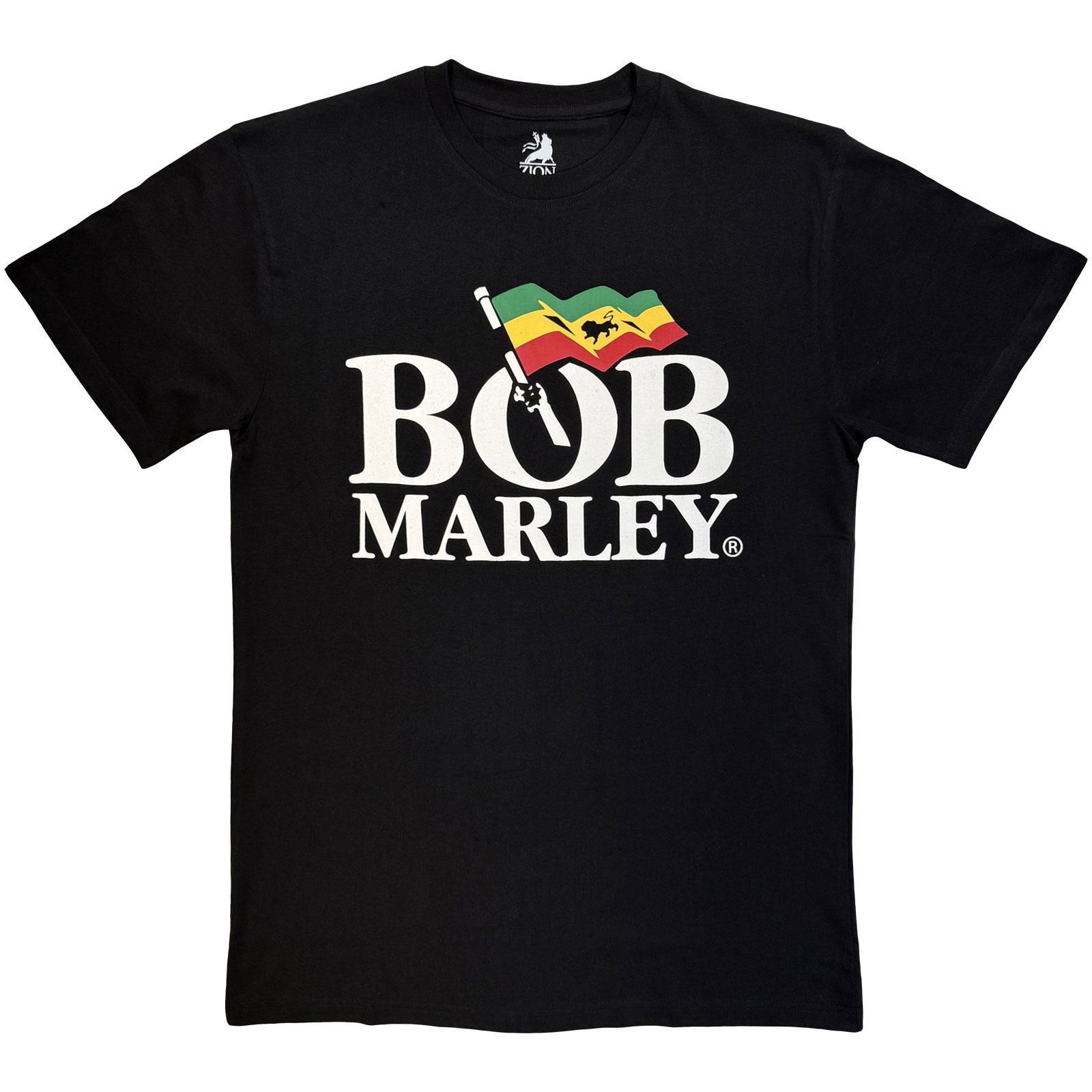 Tričko Bob Marley - Logo Mono, Unisex,Čierna,XXL