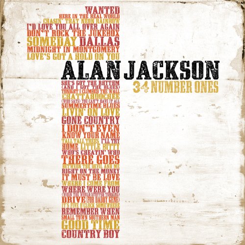 CD Alan Jackson - 34 Number Ones