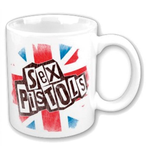 Hrnček Sex Pistols - Logo & Flag