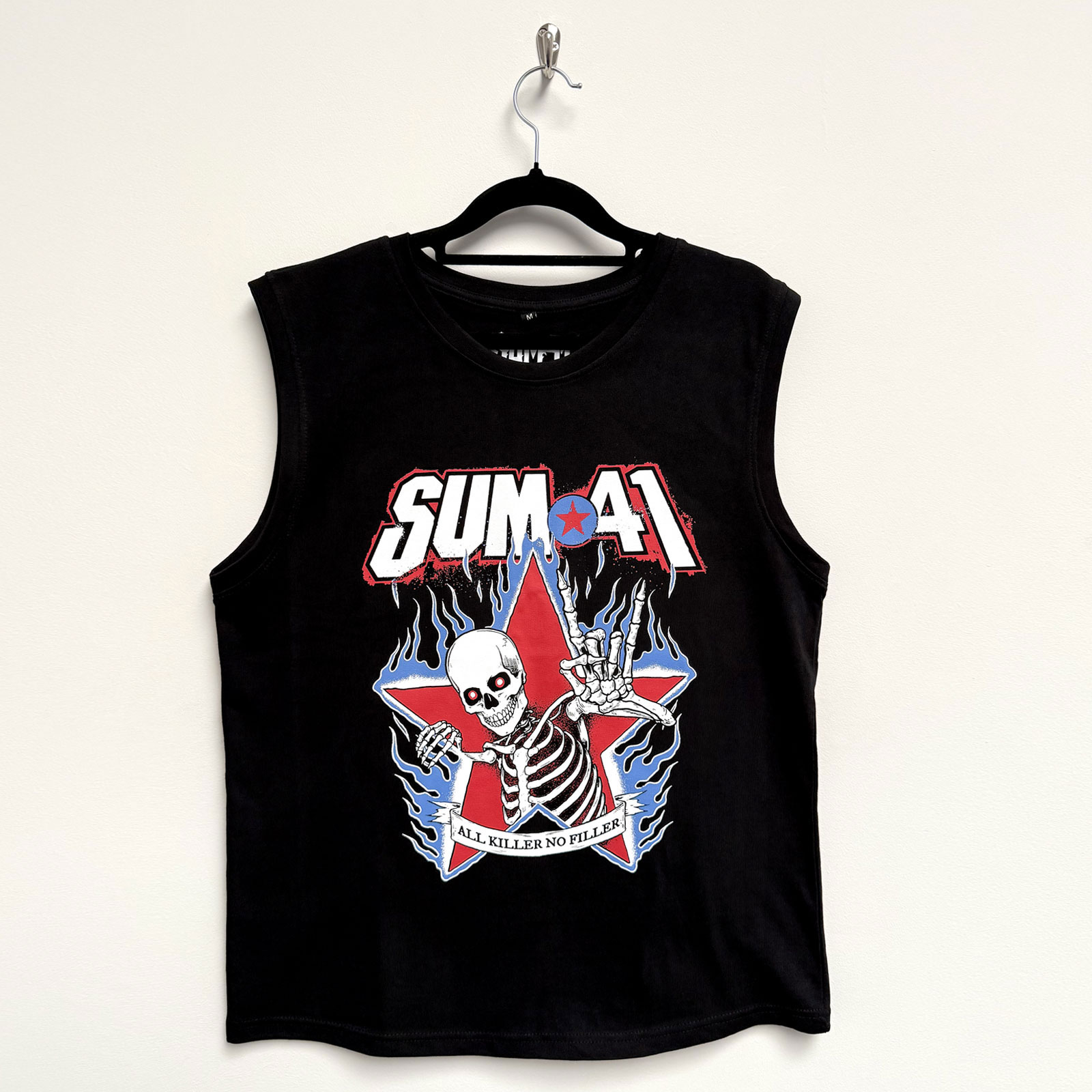 Tielko Sum 41 - All Killer No Filler Skeleton, Unisex,Čierna,XXL