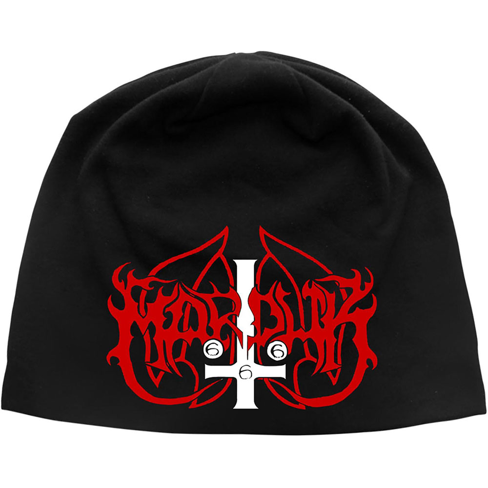 Čapica Marduk - Logo, Unisex,Čierna,Univerzálna