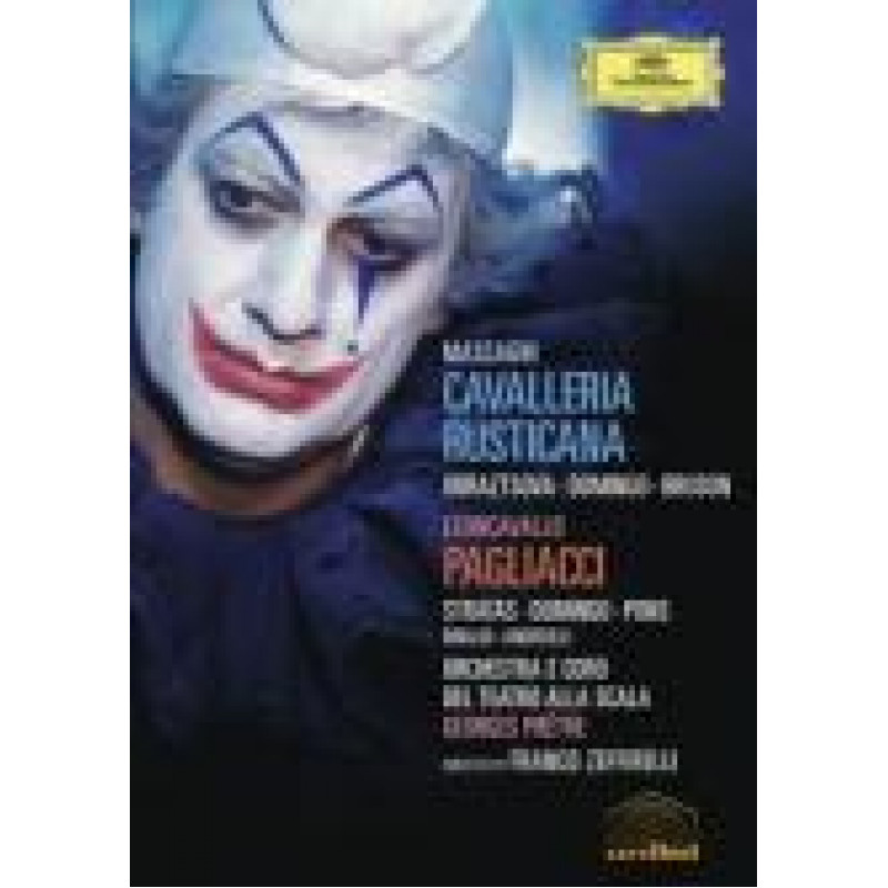 DVD Plácido Domingo - Mascagni * Leoncavallo: Sedlak kavalir / Komedianti