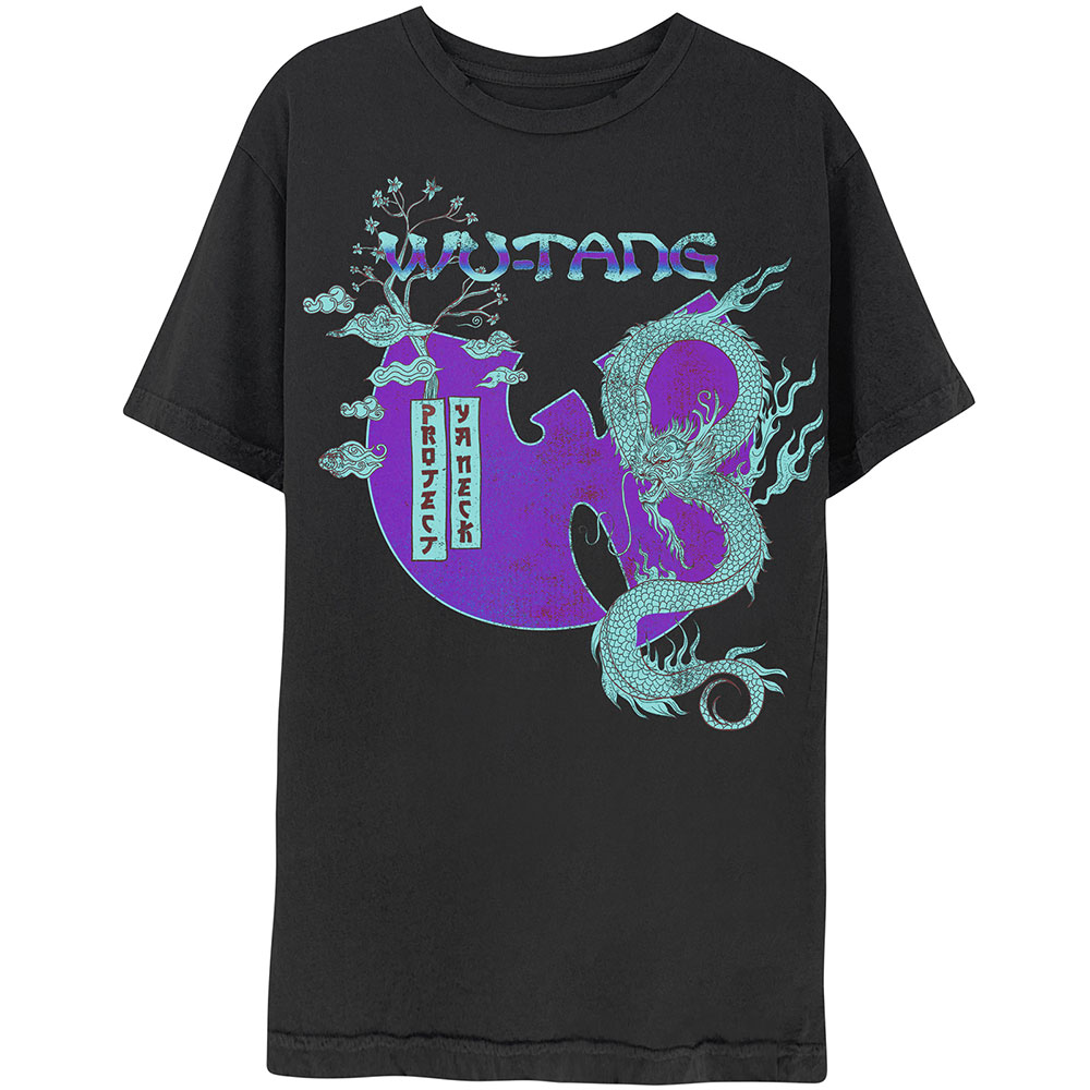 Tričko Wu-Tang Clan - Dragon Bonsai, Unisex,Čierna,XXL