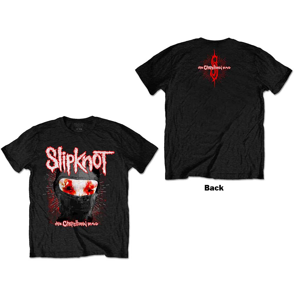 Tričko Slipknot - Chapeltown Rag Mask, Unisex,Čierna,XXL