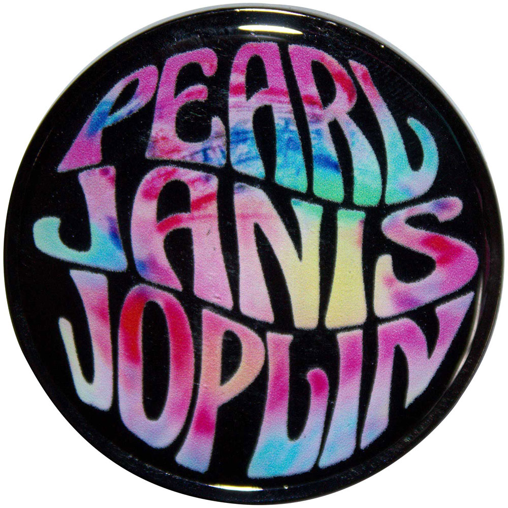 Odznak Janis Joplin - Pearl Emblem Colour
