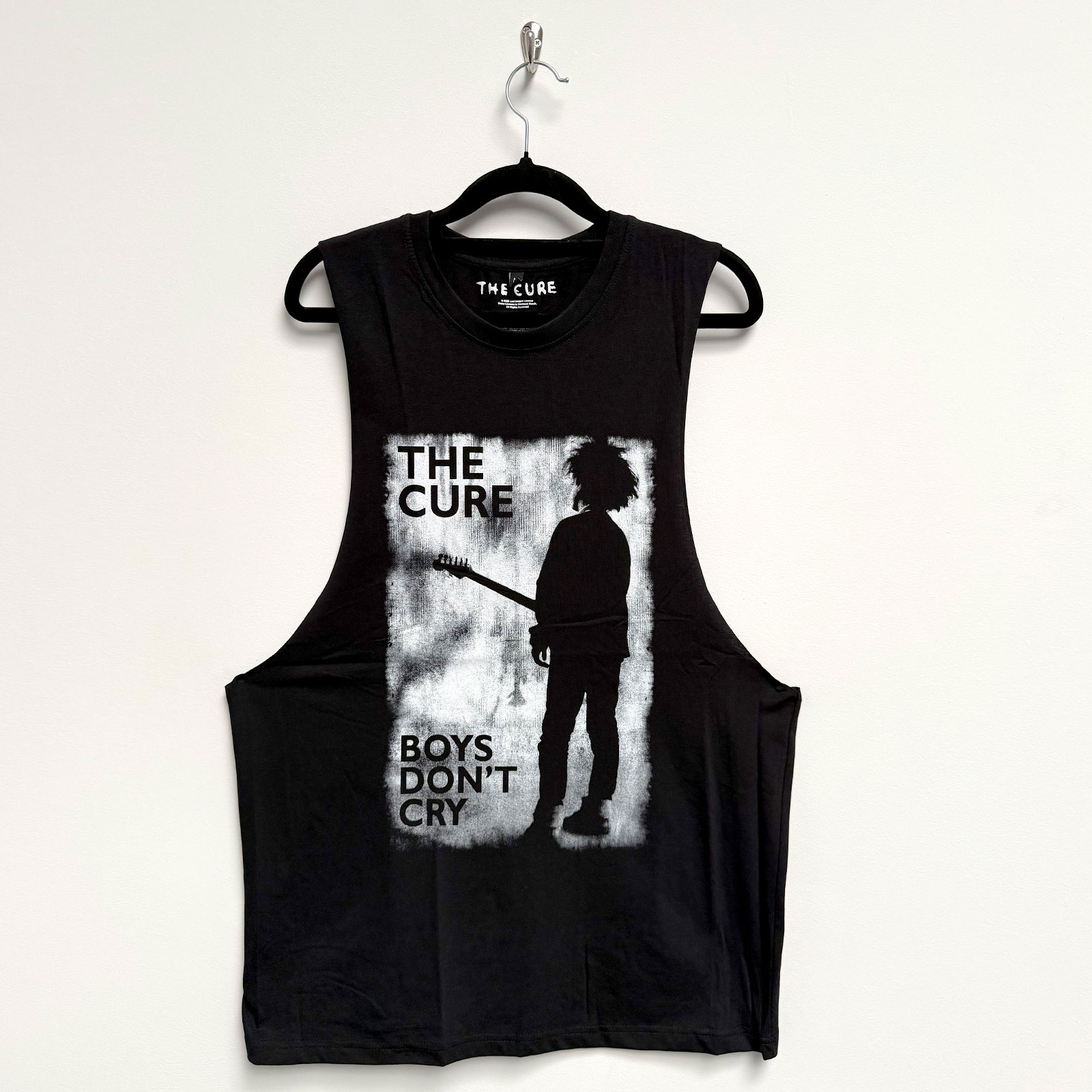 Tielko The Cure - Boys Don't Cry B&W, Unisex,Čierna,XXL