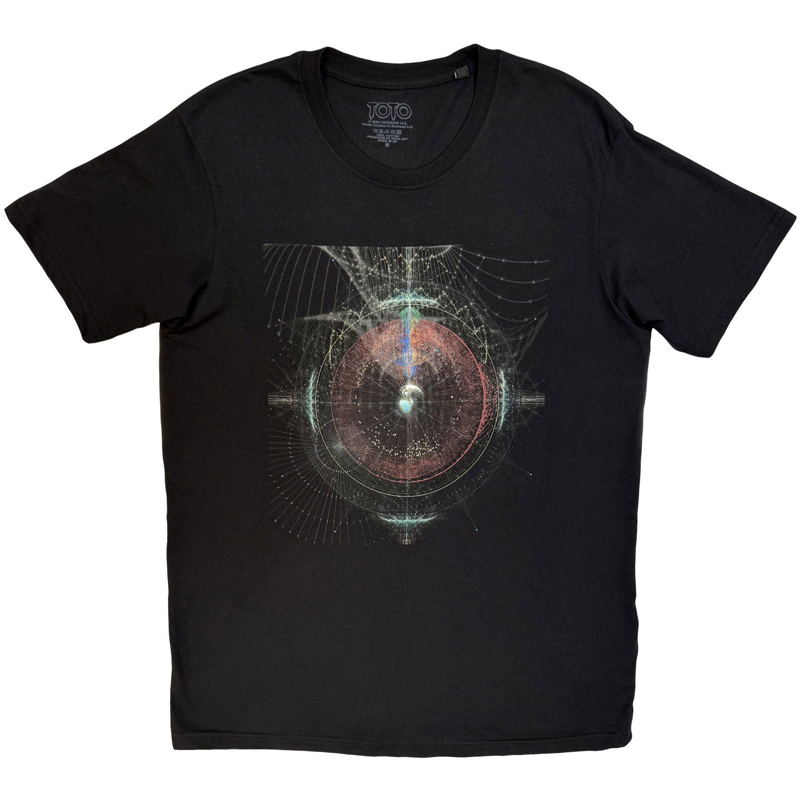 Tričko Toto - Radar, Unisex,Čierna,XXL