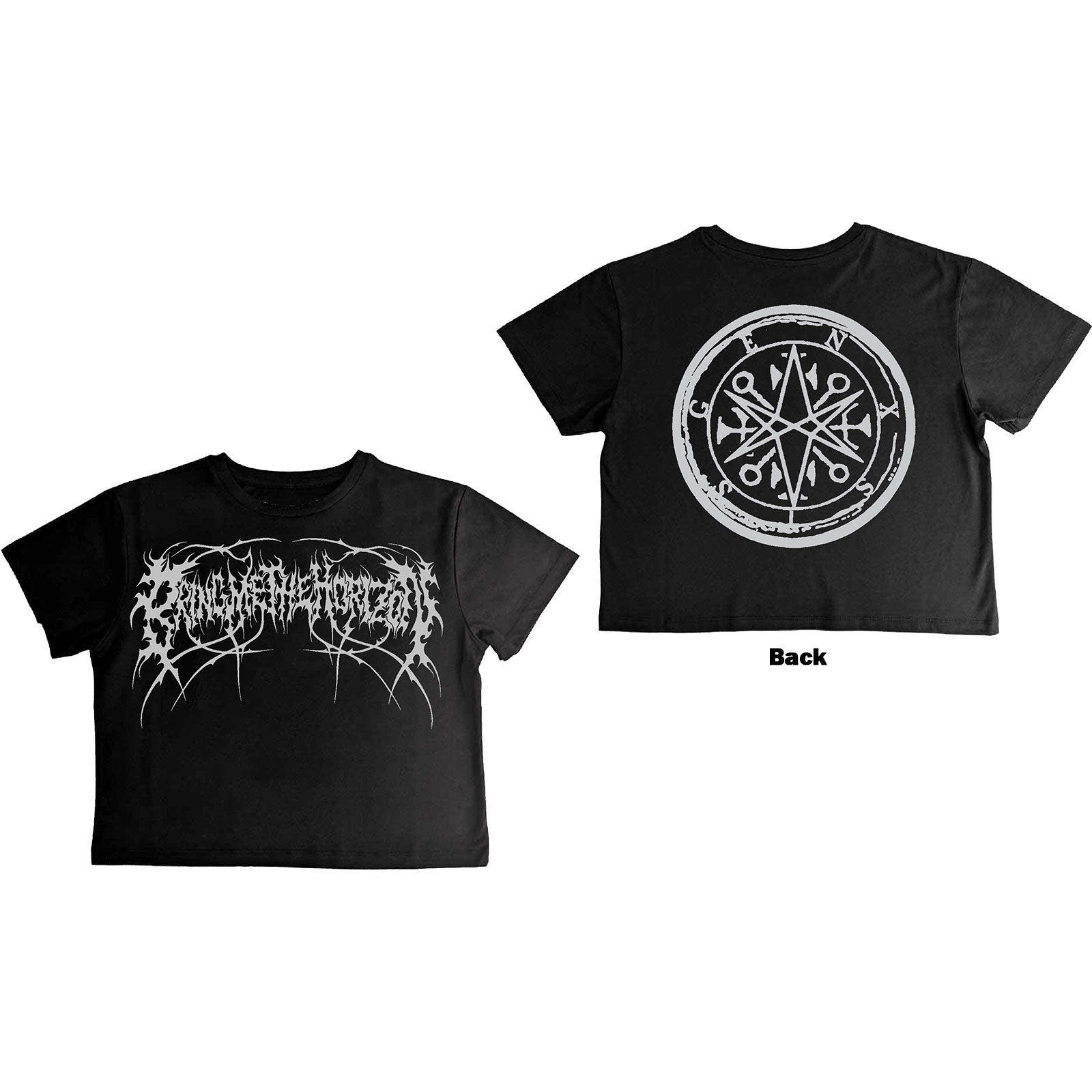 Tielko Bring me the horizon - Metal Logo Genxsis, Žena,Čierna,XXL