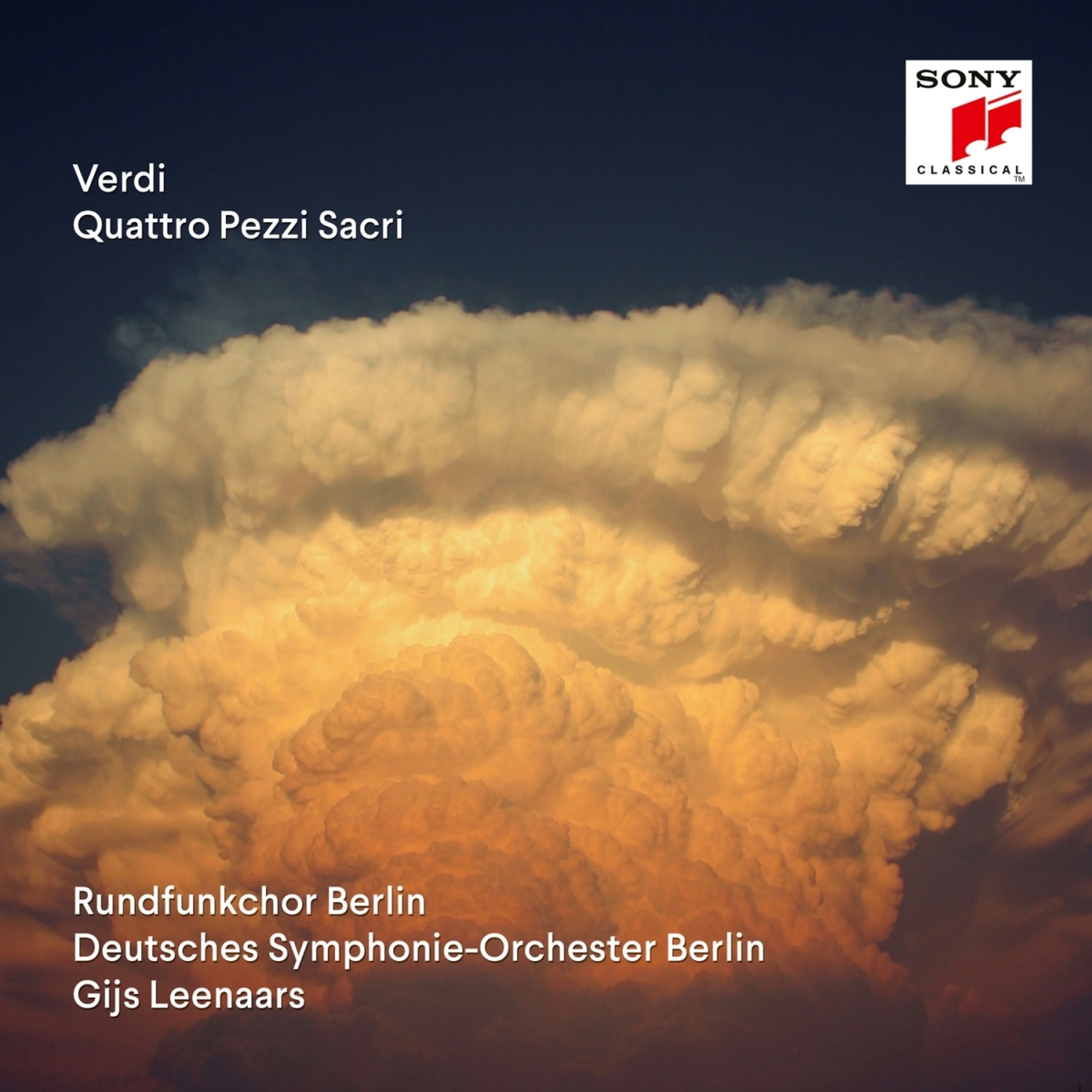 CD Gijs Leenaars & Rundfunkchor Berlin - Verdi: Quattro Pezzi Sacri