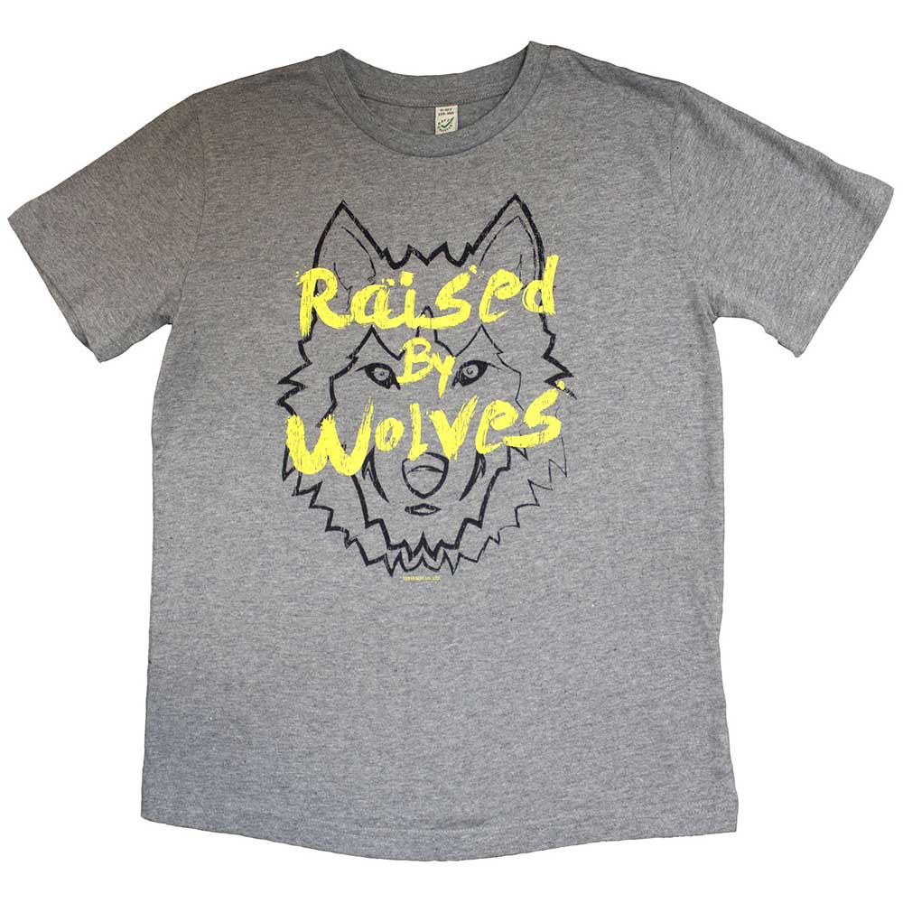 Tričko U2 - Raised by Wolves 2015, Dieťa,Šedá,11 – 12 rokov