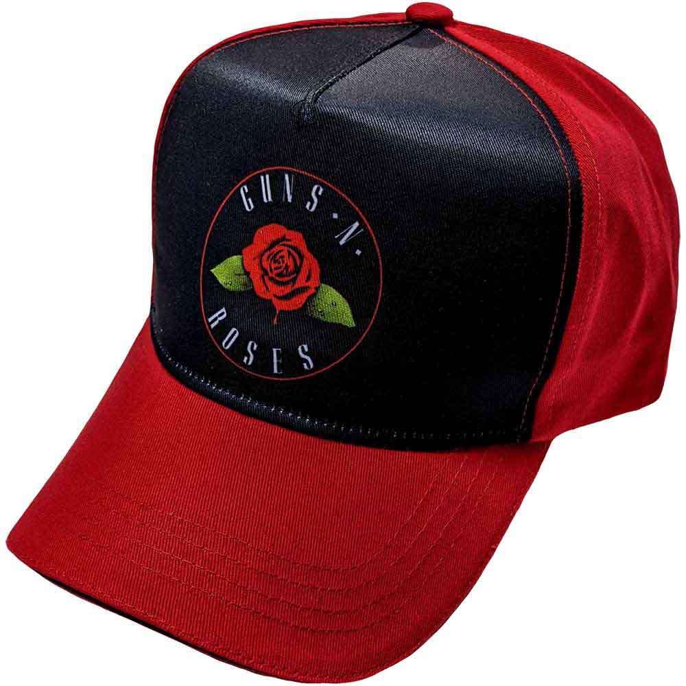 Šiltovka Guns N’ Roses - Rose, Unisex,Čierna,Univerzálna