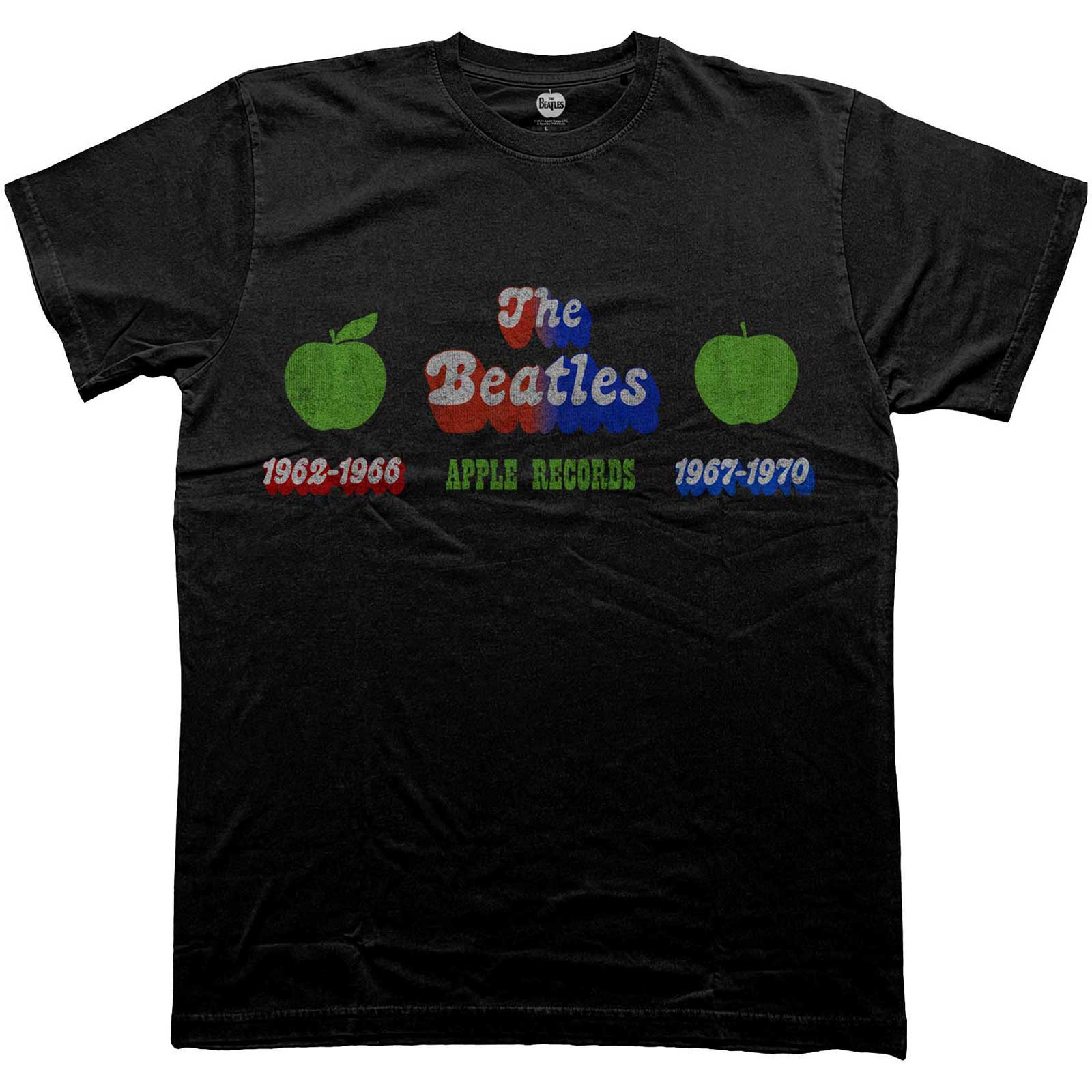 Tričko The Beatles - Apple Years, Unisex,Čierna,XXL