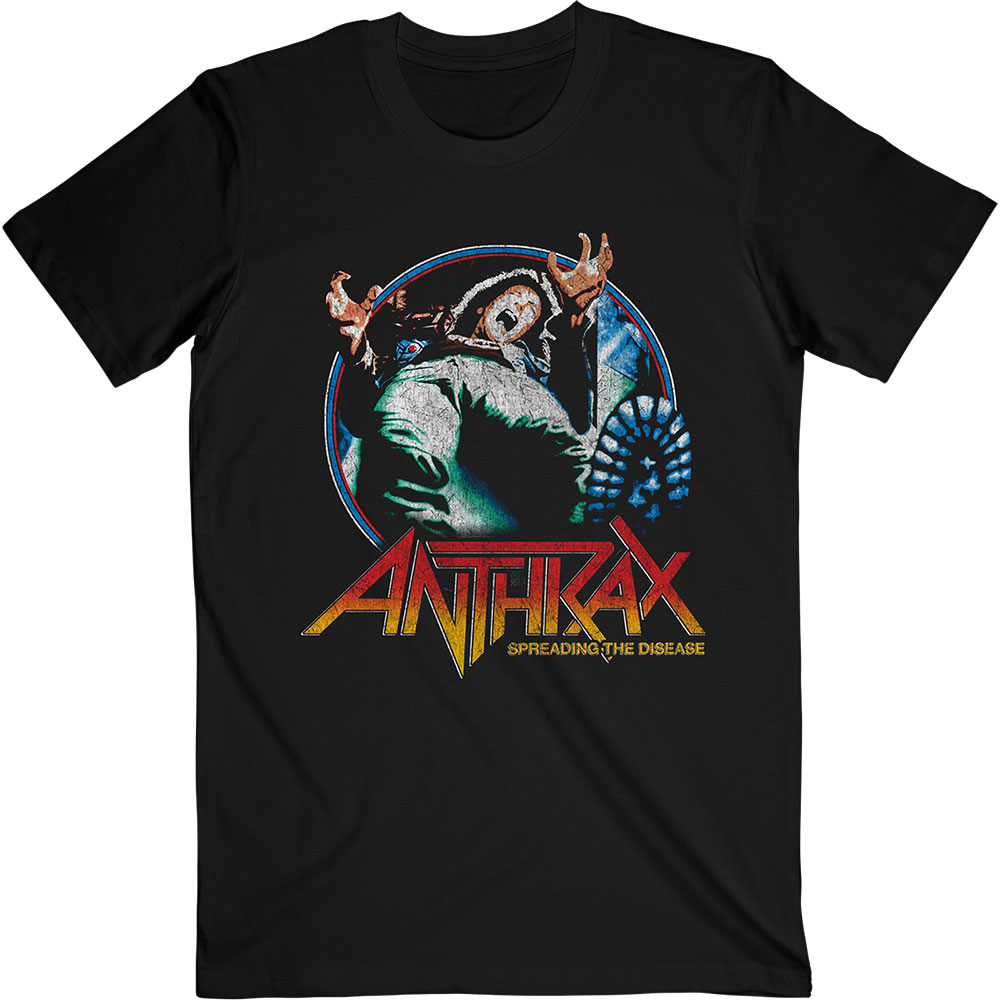 Tričko Anthrax - Spreading Vignette, Unisex,Čierna,XL