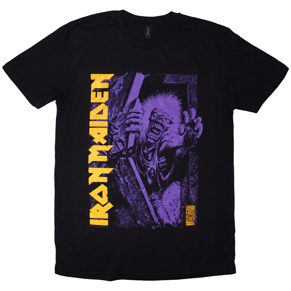 Tričko Iron Maiden - Est. 1975 No Prayer Grave Purple, Unisex,Čierna,XXL