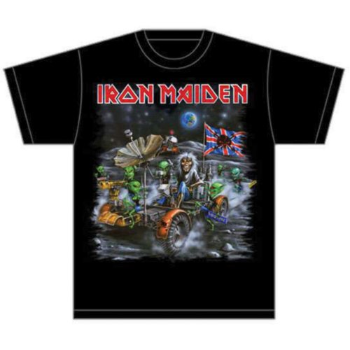 Tričko Iron Maiden - Knebworth Moon buggy, Unisex,Čierna,XXL