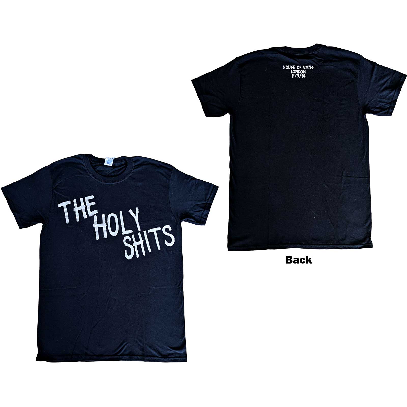Tričko Foo Fighters - The Holy Shits London 2014, Unisex,Čierna,L