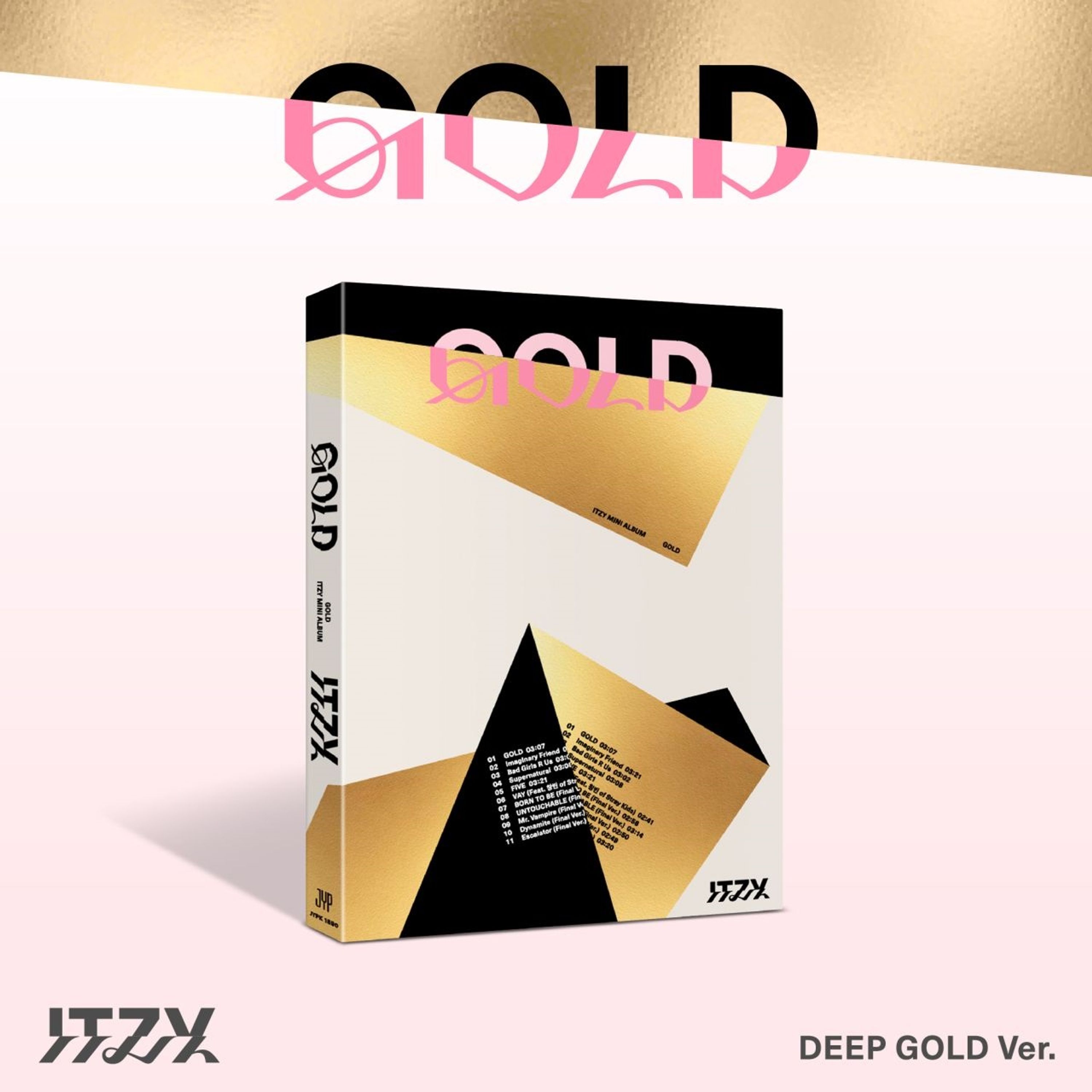 CD Itzy - GOLD (DEEP GOLD VER.)