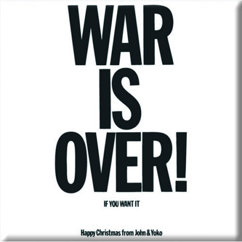 Magnetka John Lennon - War is Over