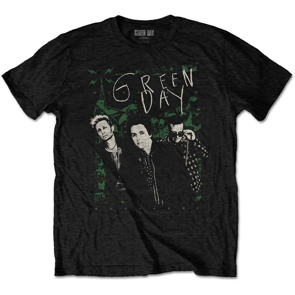 Tričko Green Day - Green Lean, Unisex,Čierna,XXL