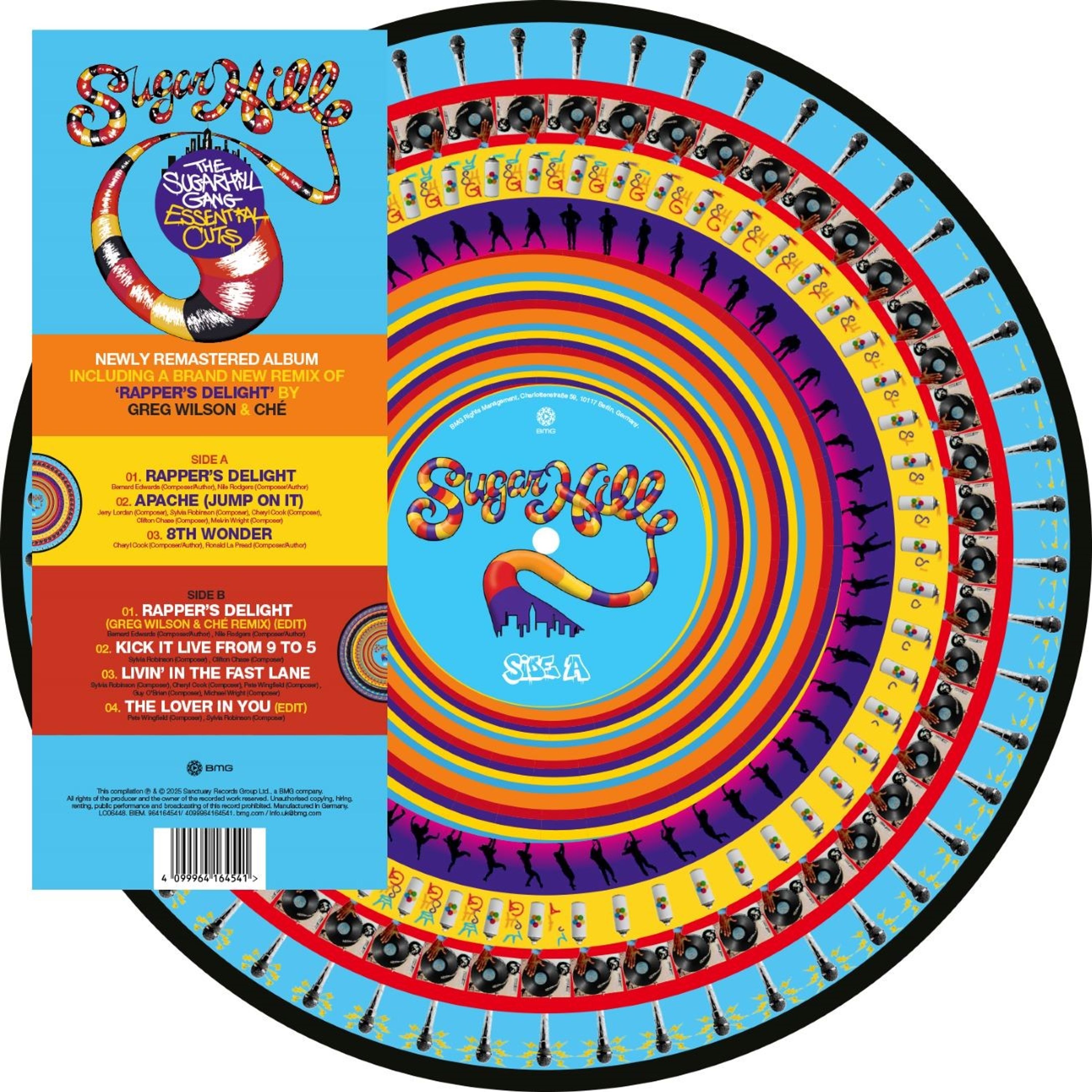 Vinyl The Sugarhill Gang - Essential Cuts (Zoetrope Vinyl)