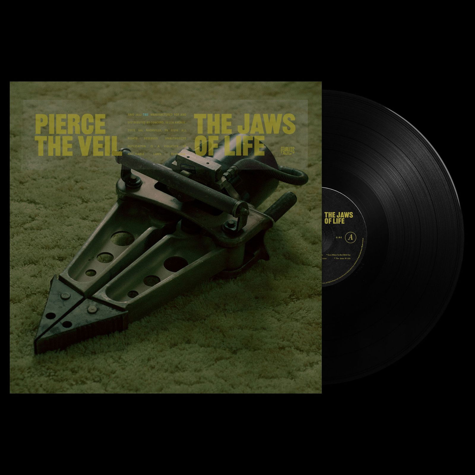 Vinyl Pierce the Veil - THE JAWS OF LIFE