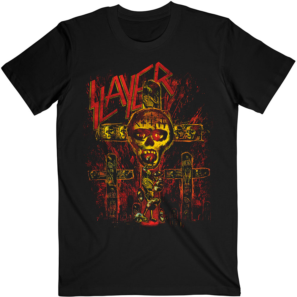 Tričko Slayer - SOS Crucifiction, Unisex,Čierna,XXL