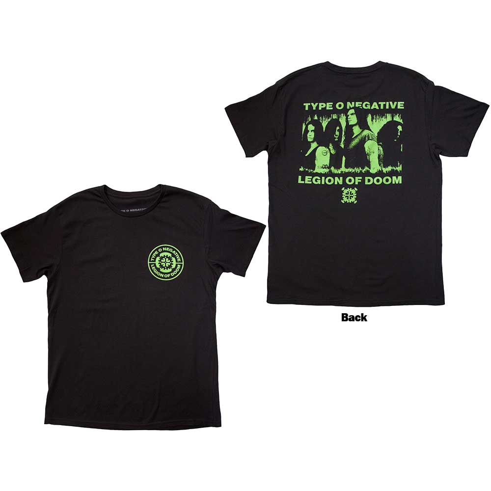 Tričko Type O Negative - Legion of Doom, Unisex,Čierna,XXL