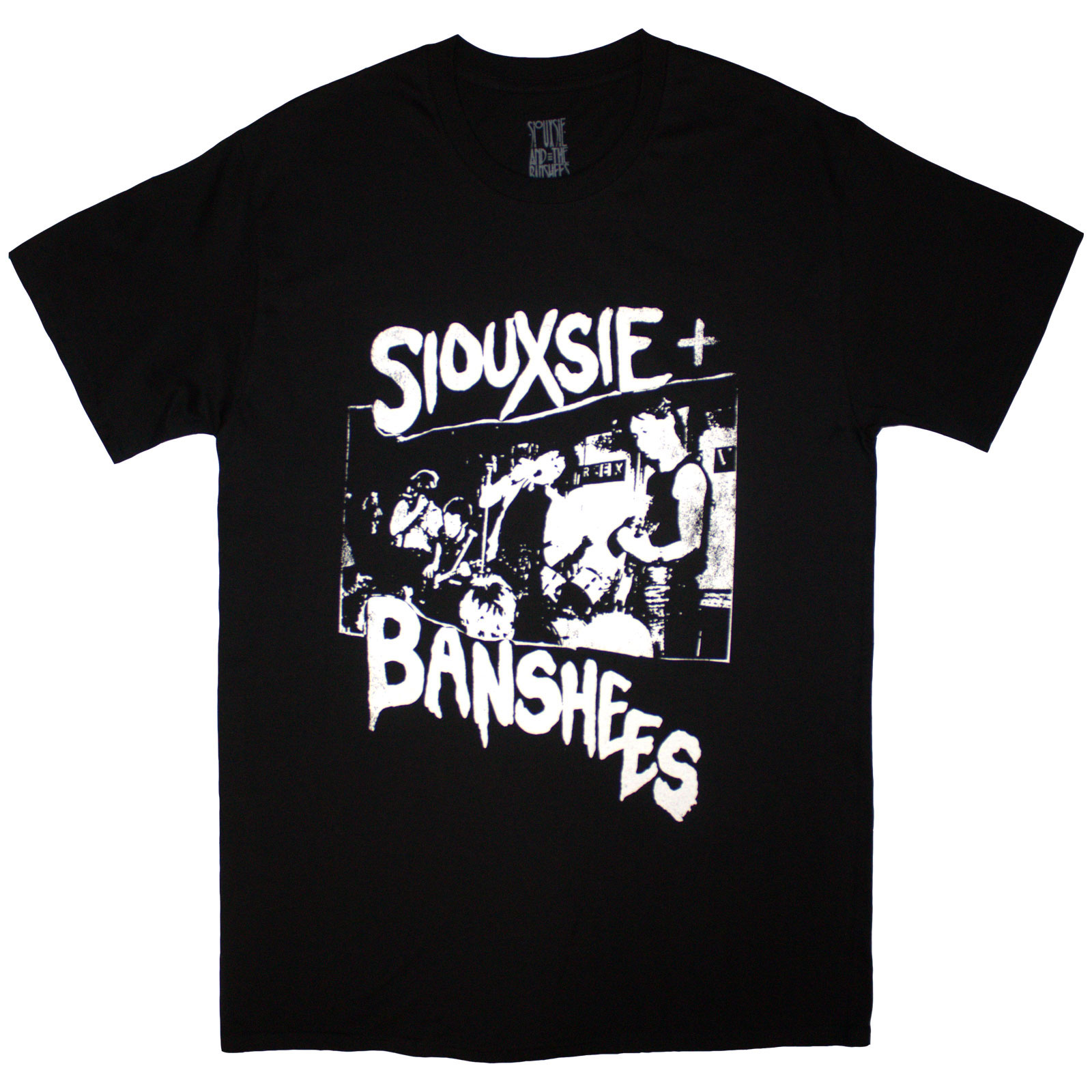 Tričko Siouxsie and the Banshees - Live!, Unisex,Čierna,XXL