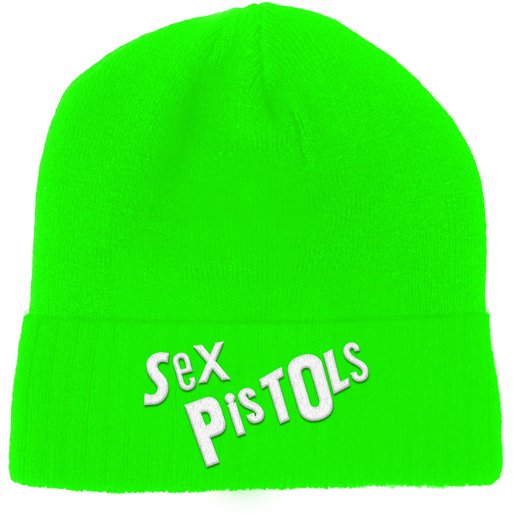 Čapica Sex Pistols - Logo, Unisex,Zelená,Univerzálna