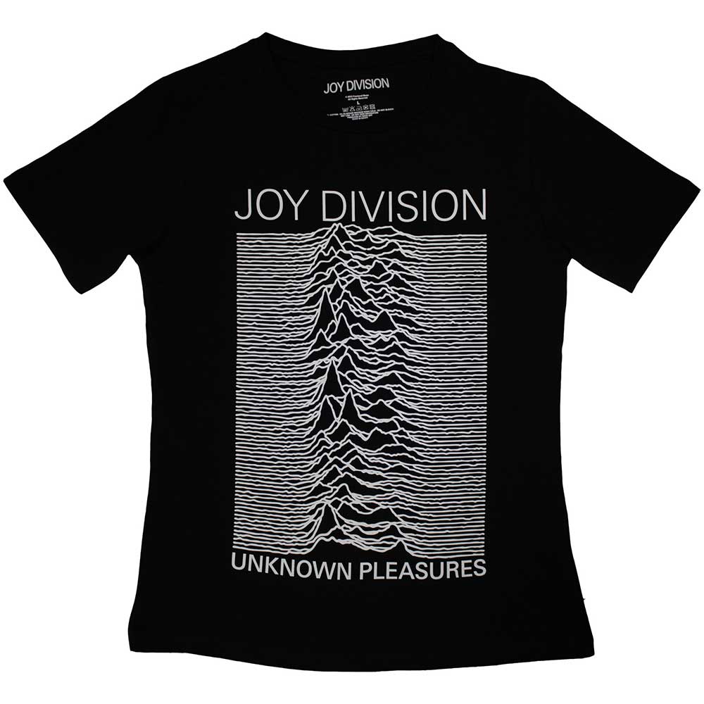 Tričko Joy Division - Unknown Pleasures FP, Žena,Čierna,L