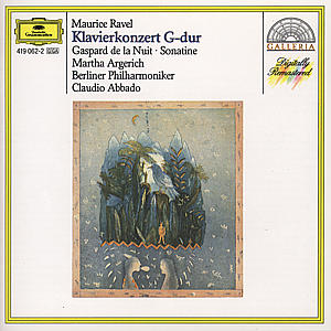 CD Martha Argerich, Claudio Abbado, and the Berlin Philharmonic Orchestra - GASPARD/KONCERT PRO KLAVIR