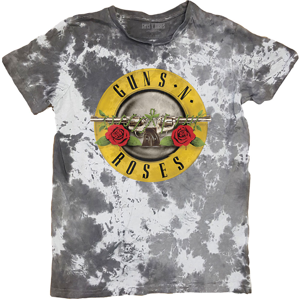 Tričko Guns N’ Roses - Classic Logo, Unisex,Biela,XXL