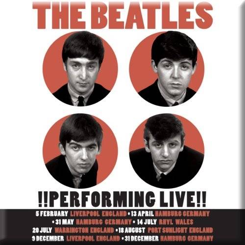 Magnetka The Beatles - Performing Live