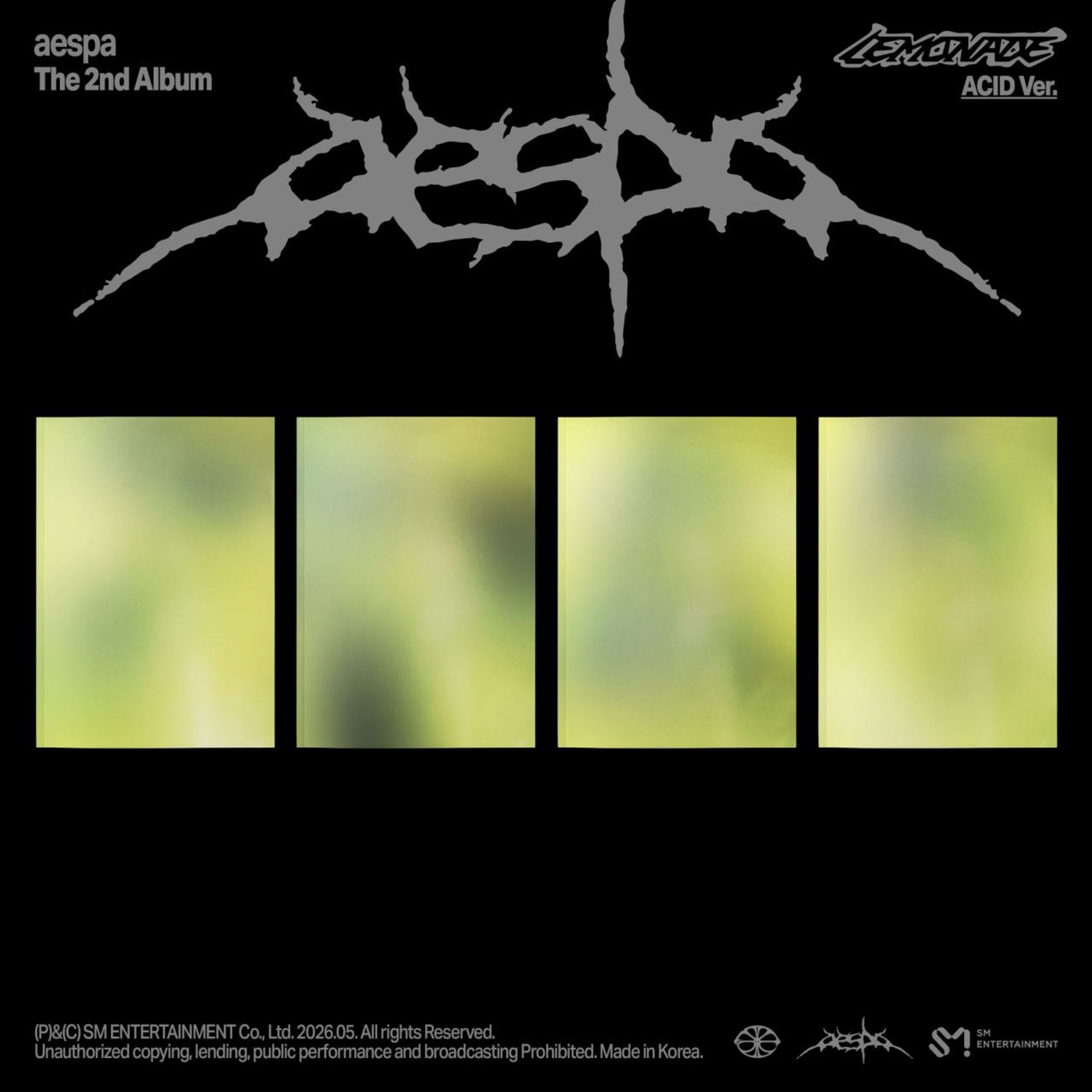 CD Aespa - LEMONADE - THE 2ND ALBUM: