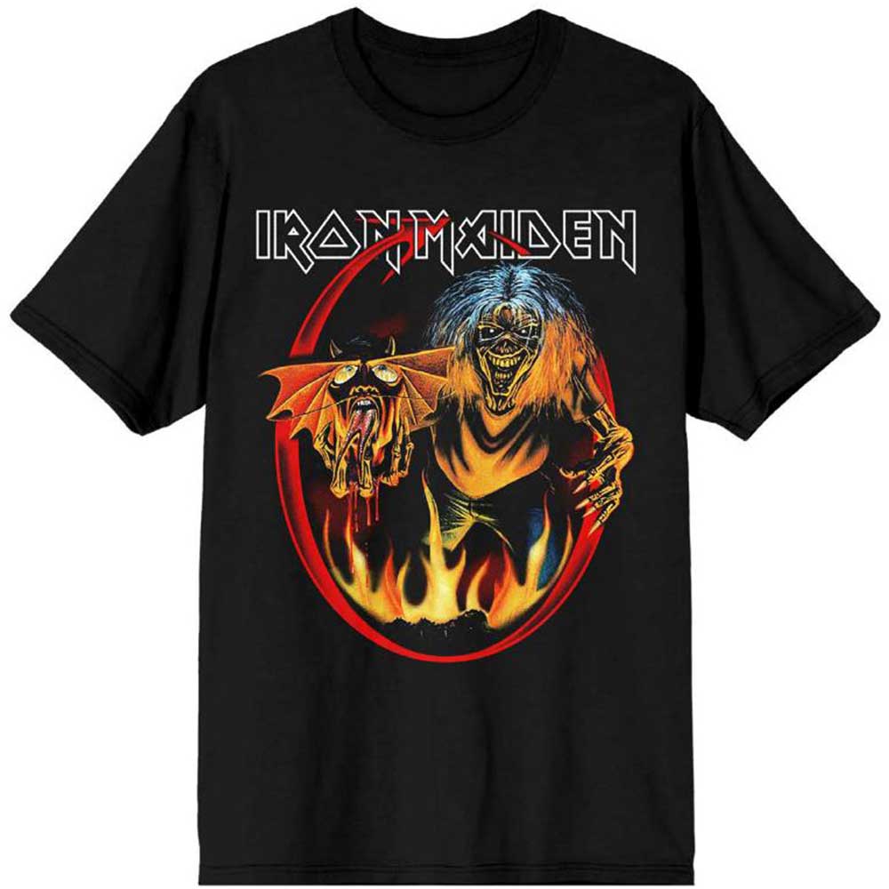Tričko Iron Maiden - Number of the Beast Devil Tail, Unisex,Čierna,XXL