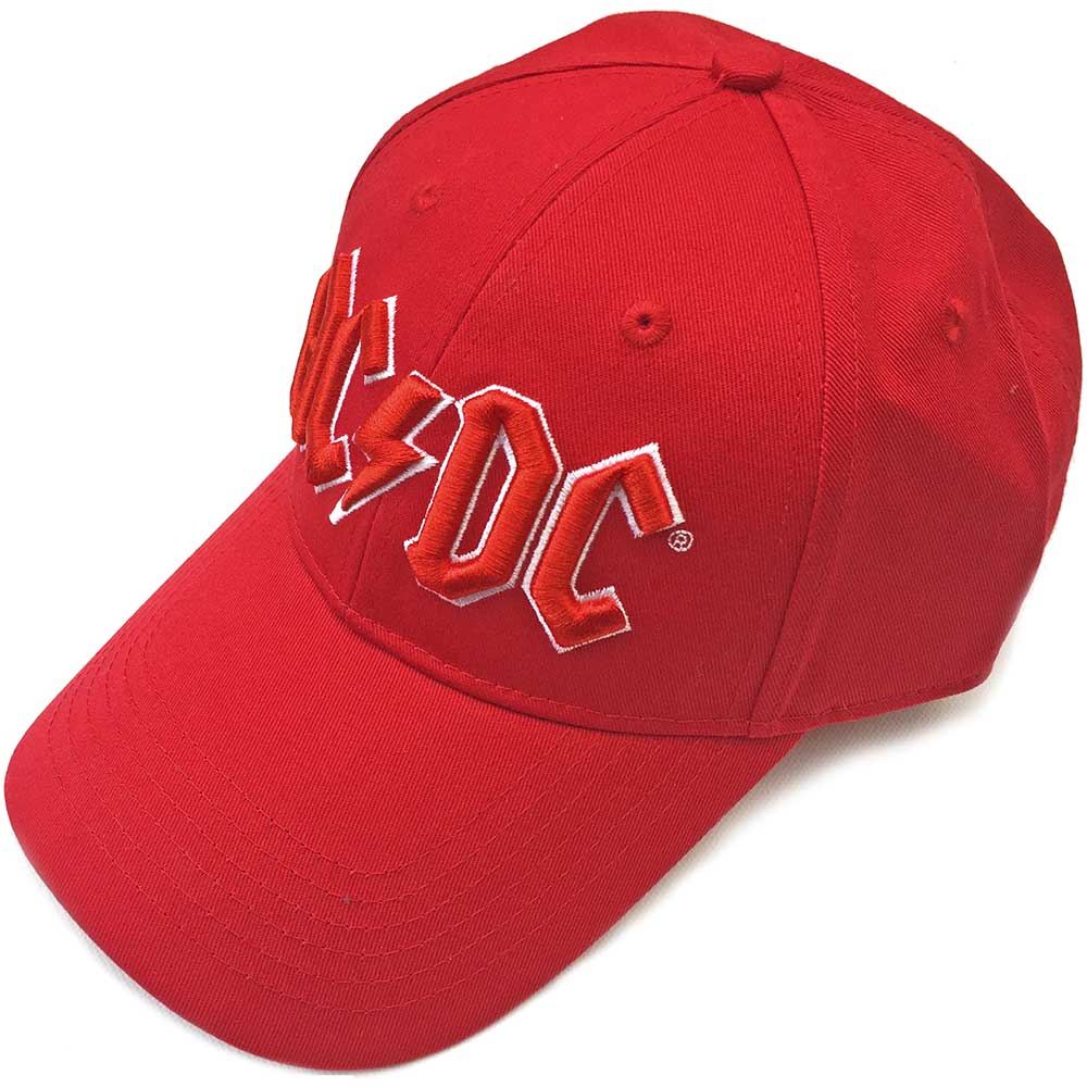 Šiltovka AC/DC - Red Logo, Unisex,Červená,Univerzálna