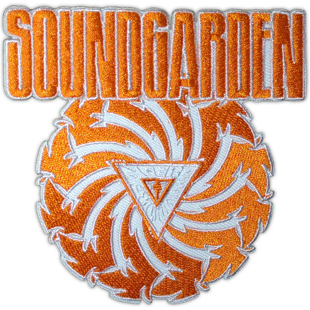Nažehlovačka Soundgarden - Badmotorfinger Orange on White