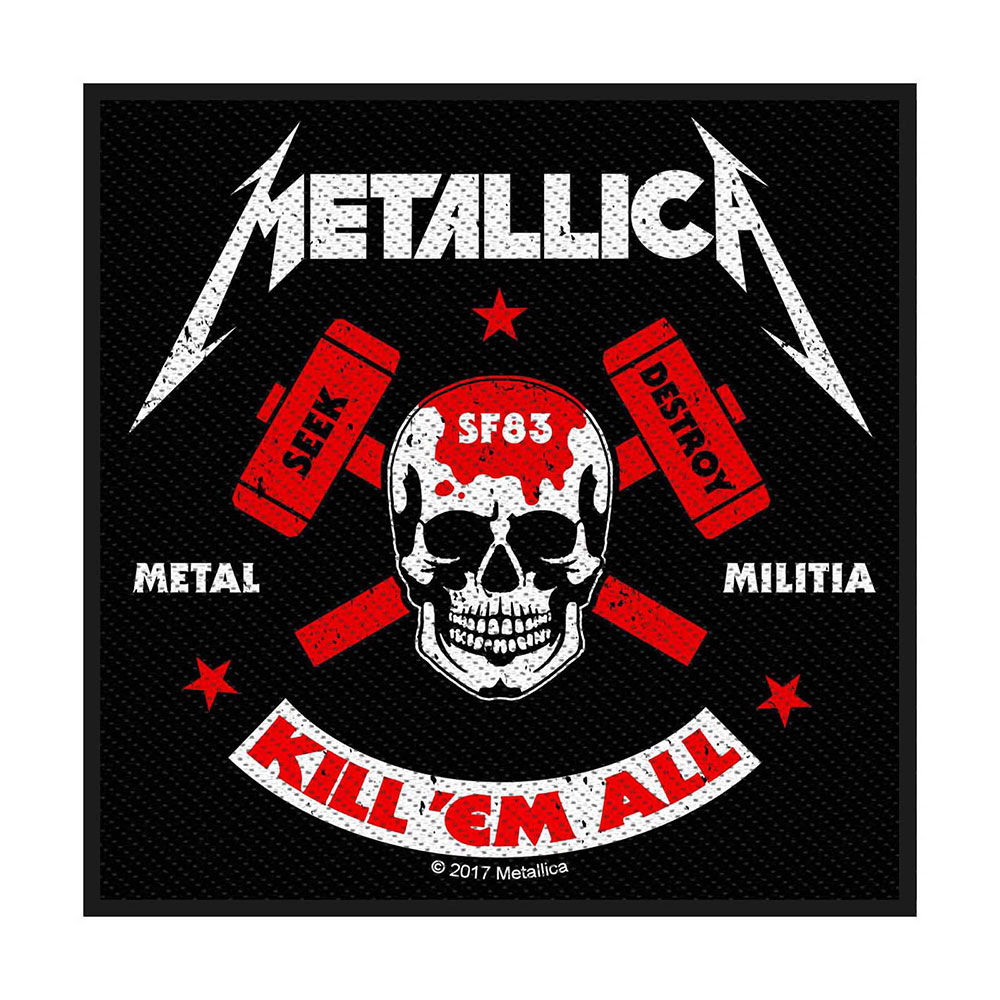 Nažehlovačka Metallica - Metal Militia