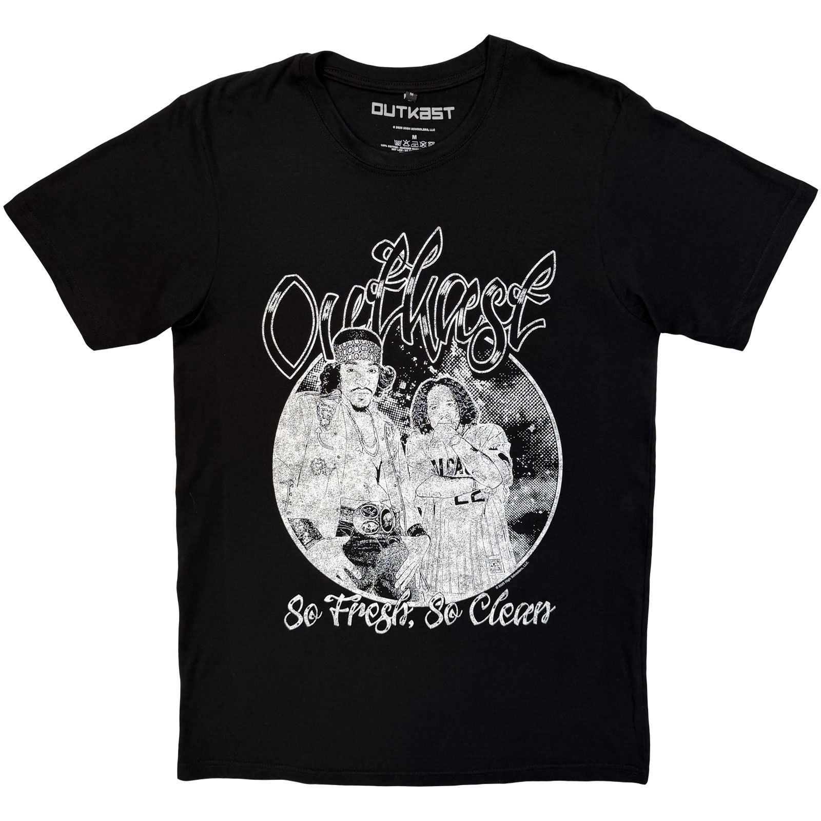 Tričko Outkast - So Fresh, So Clean, Unisex,Čierna,XXL