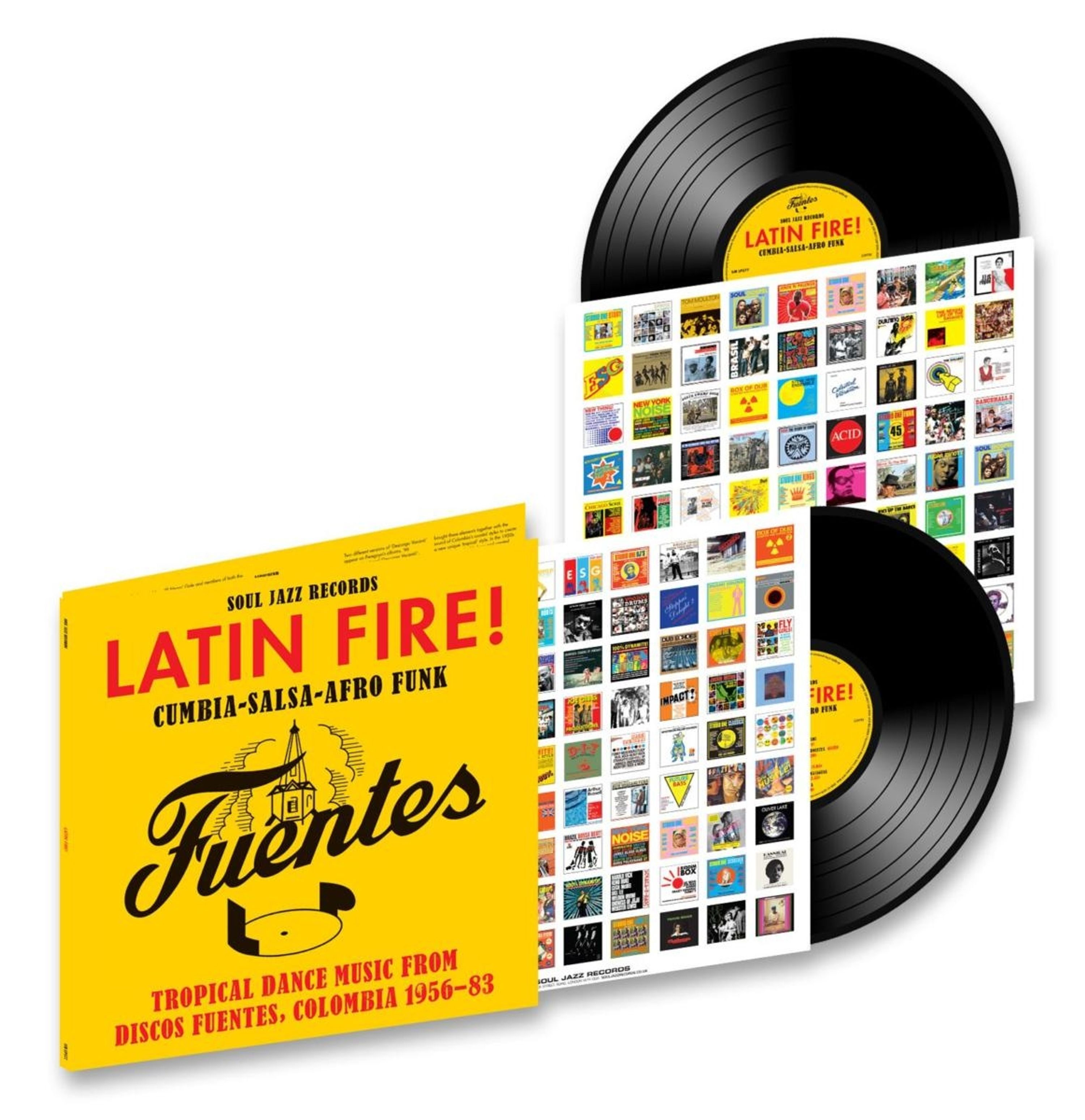 Vinyl Soul Jazz Records - LATIN FIRE! CUMBIA SALSA AFRO-FUNK: TROPICAL DANCE MUSIC