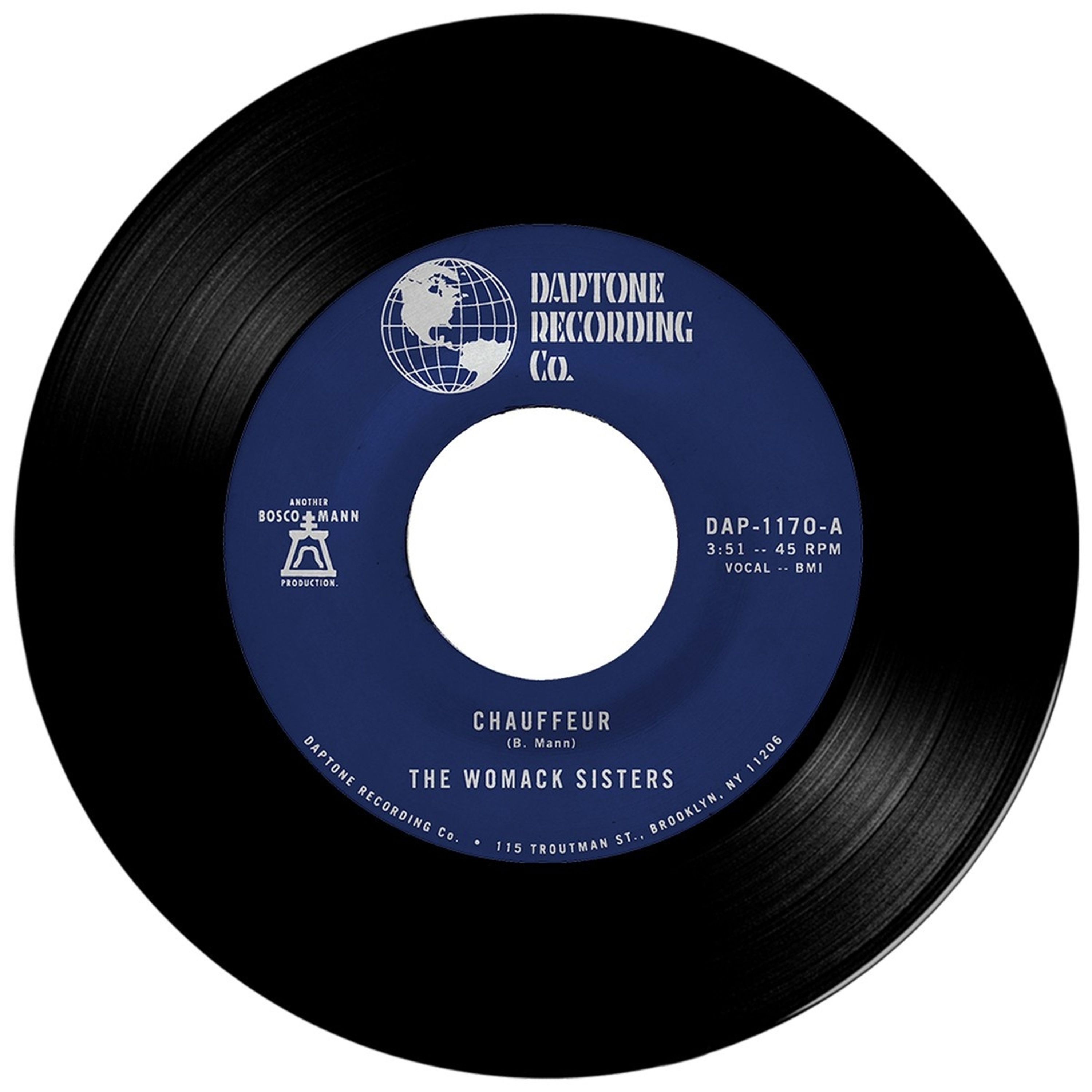 Vinyl The Womack Sisters - 7-CHAUFFEUR / CHAUFFER...