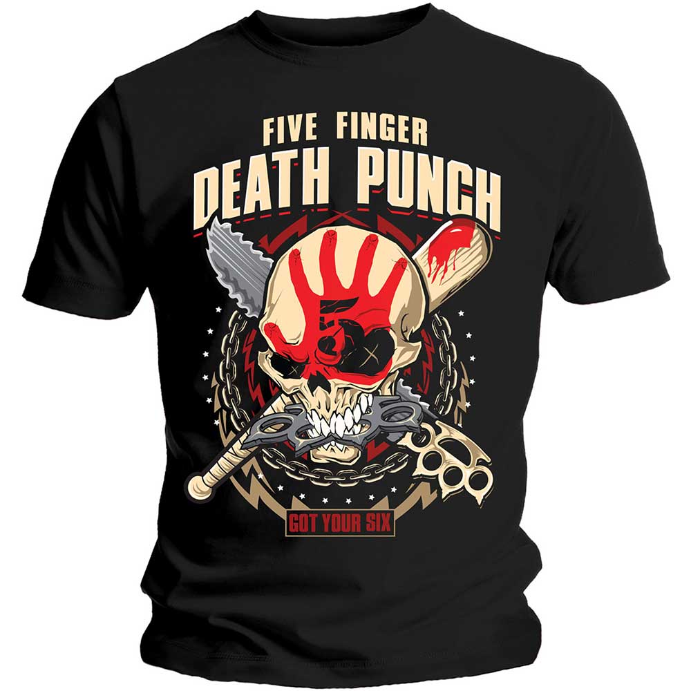 Tričko Five Finger Death Punch - Zombie Kill, Unisex,Čierna,XXL